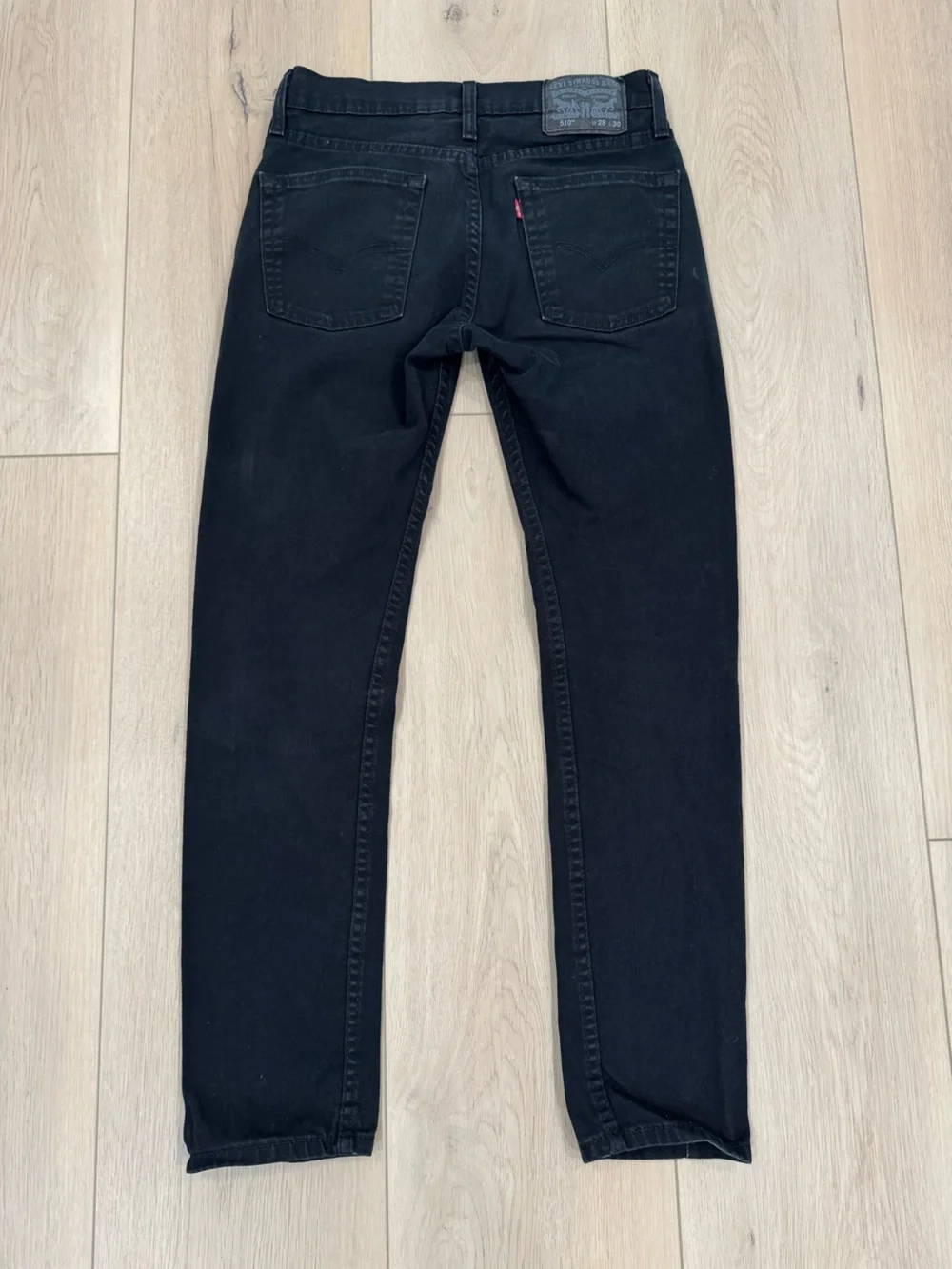 Levi's 510 28x30 Men’s Black Skinny Jeans